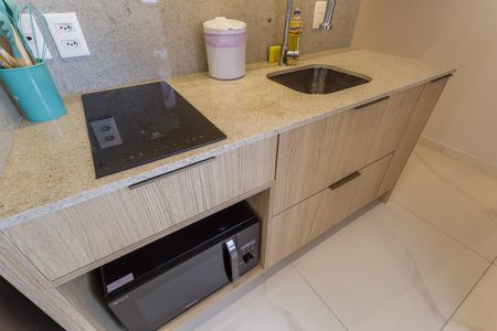 Studio à venda com 27m², 1 quarto e sem vagaCozinha