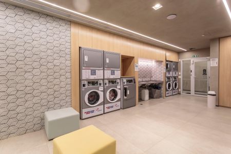 Studio à venda com 27m², 1 quarto e sem vagaLavanderia