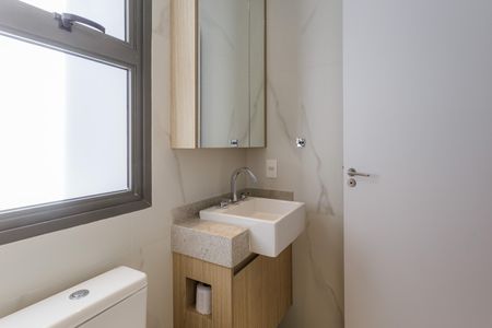 Studio à venda com 27m², 1 quarto e sem vagaBanheiro