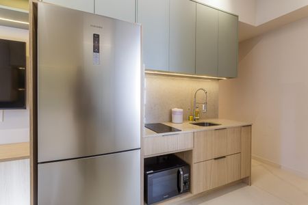 Studio à venda com 27m², 1 quarto e sem vagaCozinha