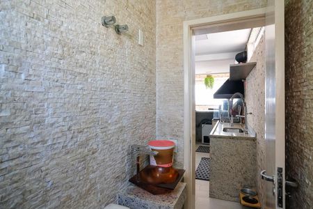 Apartamento à venda com 180m², 3 quartos e 3 vagasBanheiro da varanda