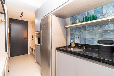 Studio para alugar com 27m², 1 quarto e sem vagaCozinha