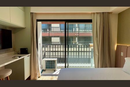 Studio para alugar com 26m², 1 quarto e sem vagaSacada