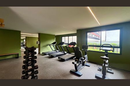 Studio para alugar com 26m², 1 quarto e sem vagaAcademia