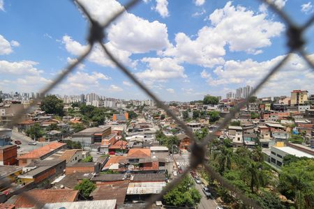 Vista da Sala de apartamento à venda com 2 quartos, 48m² em Jardim Maria Rosa, Taboão da Serra