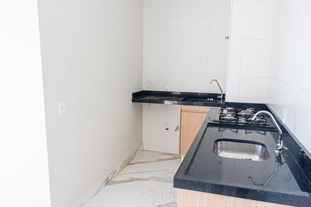 Apartamento para alugar com 34m², 2 quartos e 1 vagaCozinha e Área de Serviço