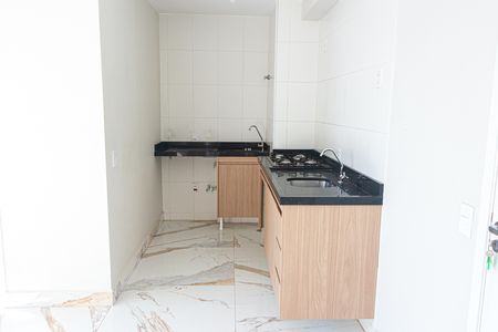 Apartamento para alugar com 34m², 2 quartos e 1 vagaCozinha e Área de Serviço