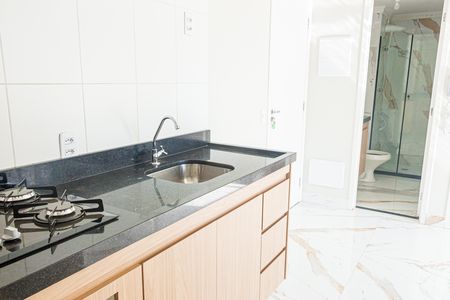 Apartamento para alugar com 34m², 2 quartos e 1 vagaCozinha e Área de Serviço