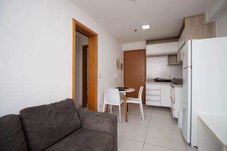 Sala de apartamento para alugar com 1 quarto, 28m² em Águas Claras, Brasília