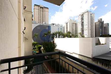 Varanda da Sala de apartamento para alugar com 1 quarto, 47m² em Vila Gomes Cardim, São Paulo
