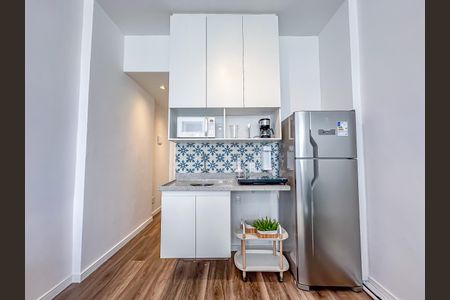 Studio à venda com 32m², 1 quarto e sem vaga