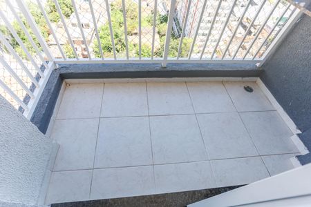 Varanda da sala  de apartamento para alugar com 3 quartos, 62m² em Centro, Diadema