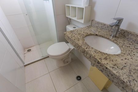 Apartamento à venda com 62m², 3 quartos e 1 vagaBanheiro da suíte 