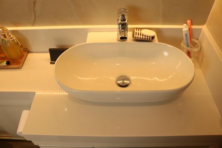 Apartamento à venda com 77m², 1 quarto e 1 vagaBanheiro da Suíte