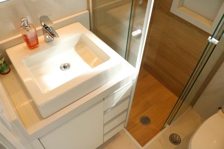 Apartamento à venda com 77m², 1 quarto e 1 vagaBanheiro