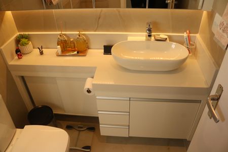 Apartamento à venda com 77m², 1 quarto e 1 vagaBanheiro da Suíte