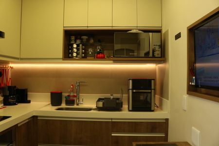 Apartamento à venda com 77m², 1 quarto e 1 vagaCozinha