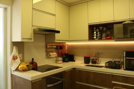 Apartamento à venda com 77m², 1 quarto e 1 vagaCozinha