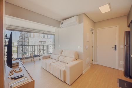 Sala de apartamento à venda com 1 quarto, 44m² em Pinheiros, São Paulo