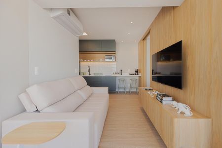 Sala de apartamento à venda com 1 quarto, 44m² em Pinheiros, São Paulo