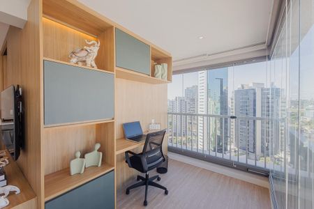 Varanda de apartamento à venda com 1 quarto, 44m² em Pinheiros, São Paulo