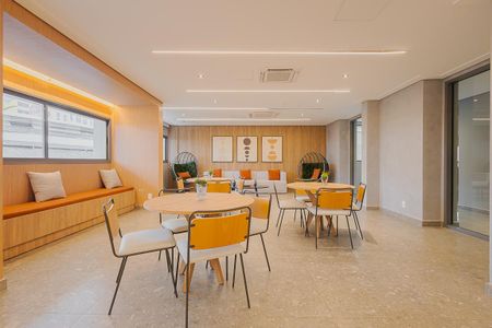 Apartamento para alugar com 44m², 1 quarto e sem vagaSalão de Festas