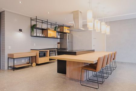 Apartamento para alugar com 44m², 1 quarto e sem vagaSalão de Festas