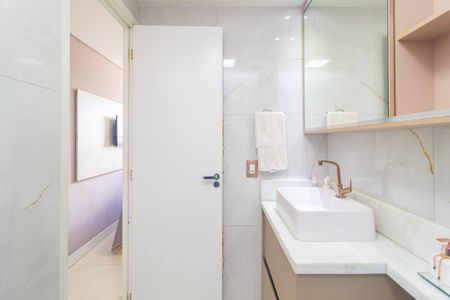 Apartamento à venda com 57m², 2 quartos e 1 vagaBanheiro - Suíte