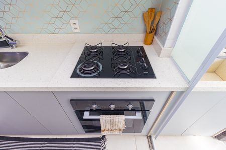 Apartamento à venda com 57m², 2 quartos e 1 vagaDetalhe - Cozinha