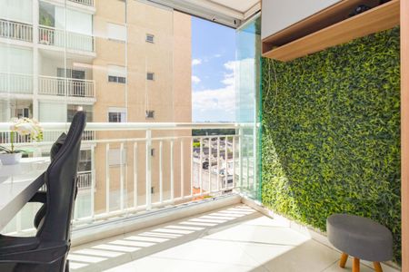 Apartamento à venda com 57m², 2 quartos e 1 vagaVaranda