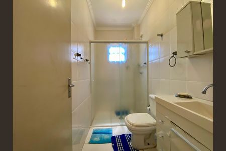 Banheiro Social de apartamento para alugar com 1 quarto, 46m² em Cidade Ocian, Praia Grande