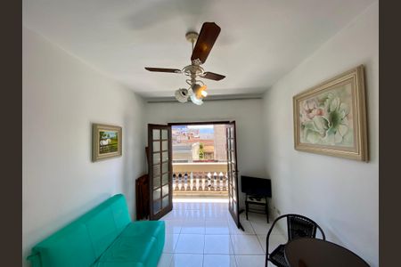 Sala de apartamento para alugar com 1 quarto, 46m² em Cidade Ocian, Praia Grande