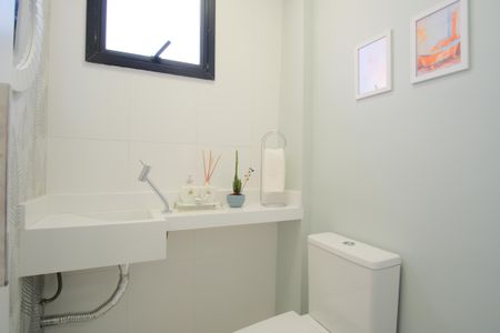 Lavabo de apartamento à venda com 2 quartos, 80m² em Tatuapé, São Paulo