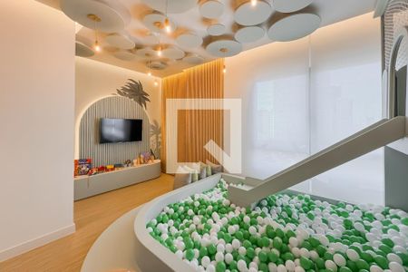 Apartamento à venda com 83m², 2 quartos e 1 vagaBrinquedoteca