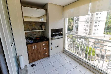 Varanda gourmet de apartamento à venda com 3 quartos, 88m² em Vila Andrade, São Paulo
