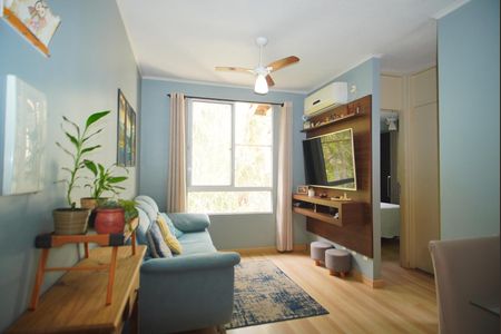 Sala de apartamento à venda com 2 quartos, 43m² em Mário Quintana, Porto Alegre