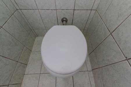 Banheiro Social de kitnet/studio à venda com 1 quarto, 27m² em Bela Vista, São Paulo