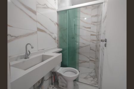 Banheiro Suíte de apartamento para alugar com 2 quartos, 44m² em Vila Pedra Branca, São Paulo