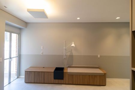 Apartamento à venda com 50m², 1 quarto e sem vaga Apartamento à venda com 50m², 1 quarto e sem vagaSalas