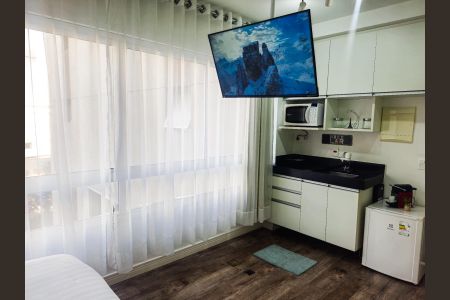Sala/Cozinha de kitnet/studio para alugar com 1 quarto, 20m² em Perdizes, São Paulo