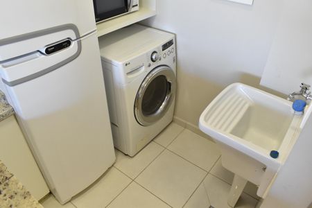 Apartamento para alugar com 46m², 1 quarto e 1 vagaCozinha e Área de Serviço