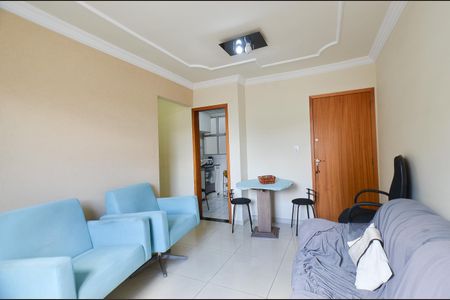 Sala Ambientes de apartamento à venda com 3 quartos, 70m² em Grajaú, Belo Horizonte