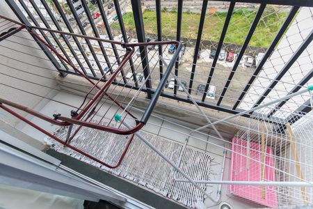 Varanda da Sala de apartamento para alugar com 2 quartos, 45m² em Jardim Brasilia, São Paulo