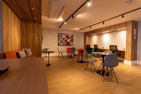 Apartamento para alugar com 43m², 1 quarto e 1 vaga Apartamento para alugar com 43m², 1 quarto e 1 vagaÁREA COMUM - CO-WORKING