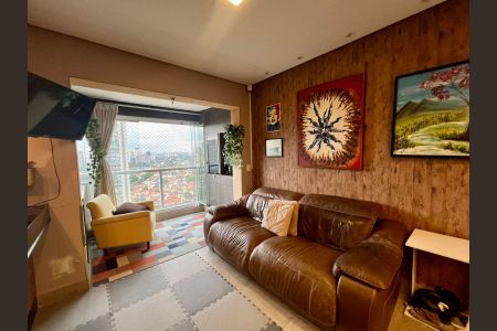 Sala de apartamento para alugar com 2 quartos, 69m² em Brooklin, São Paulo