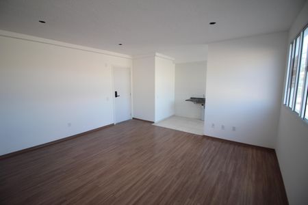 Sala de apartamento à venda com 1 quarto, 46m² em Novo Riacho, Contagem