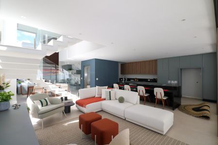 Casa de condomínio à venda com 800m², 5 quartos e 10 vagas Casa de condomínio à venda com 800m², 5 quartos e 10 vagasCozinha e Sala