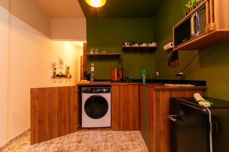 Studio à venda com 25m², 1 quarto e sem vagaCozinha