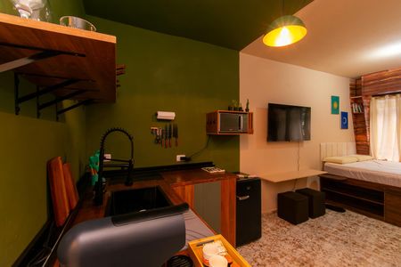 Studio à venda com 25m², 1 quarto e sem vagaCozinha