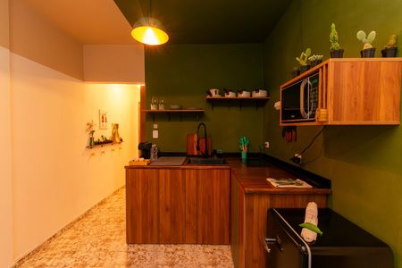 Studio à venda com 25m², 1 quarto e sem vagaCozinha